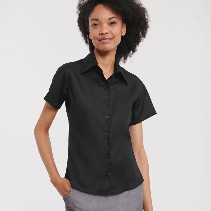 Women's short sleeve ultimate non-iron shirt Thumbnail