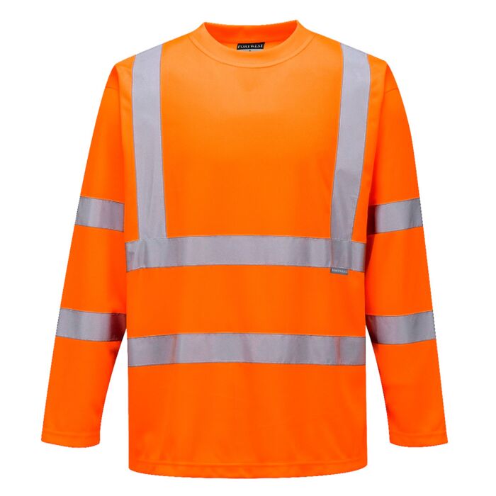 Portwest Hi-Vis Long Sleeved T-Shirt  Thumbnail
