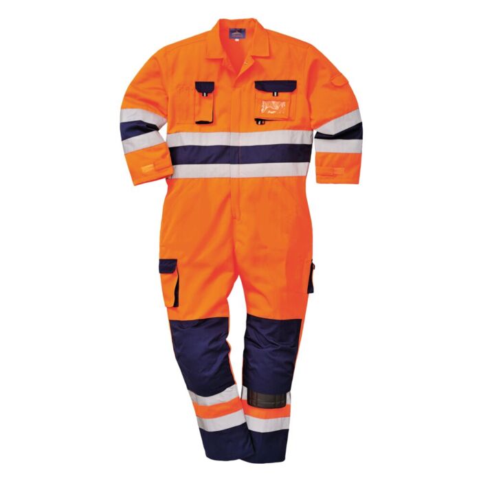 Portwest Nantes Hi-Vis Coverall  Thumbnail