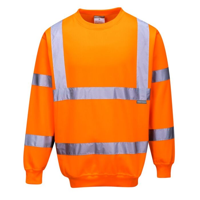 Portwest Hi-Vis Sweatshirt Orange Thumbnail