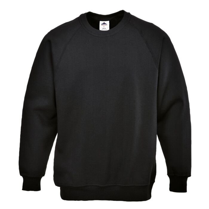 Portwest Roma Sweatshirt Black Thumbnail
