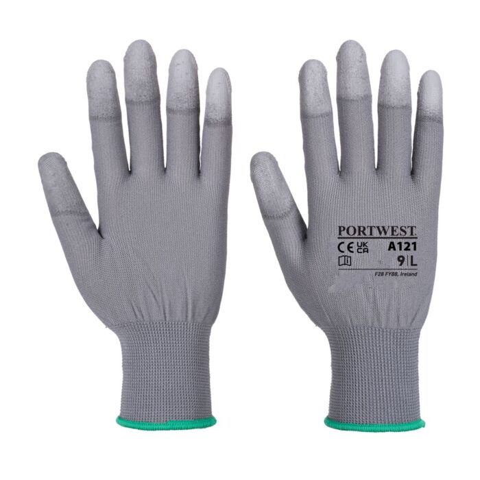 Portwest PU Fingertip Glove White Thumbnail