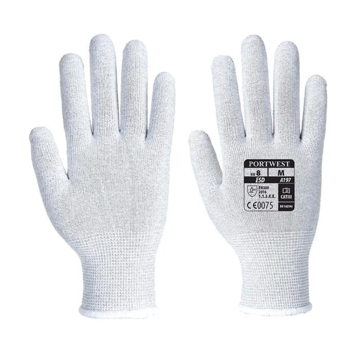 Portwest Antistatic Shell Glove Grey Thumbnail