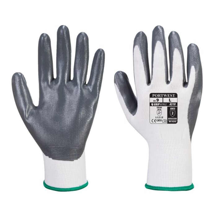 Portwest Vending Flexo Grip Glove White/Grey Thumbnail
