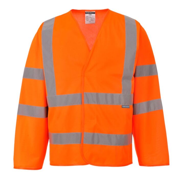 Portwest Hi-Vis 2 Band Jacket Orange Thumbnail