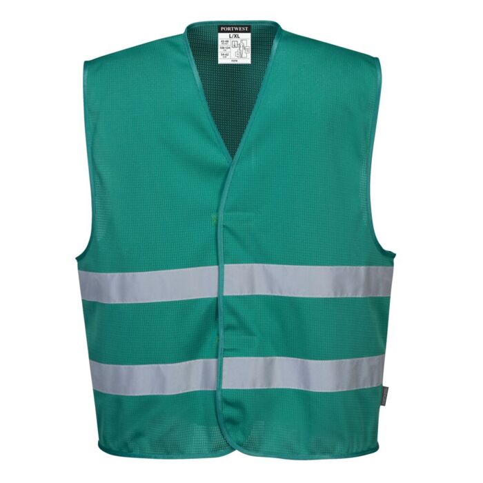 Portwest MeshAir Iona Vest Bottle Green Thumbnail