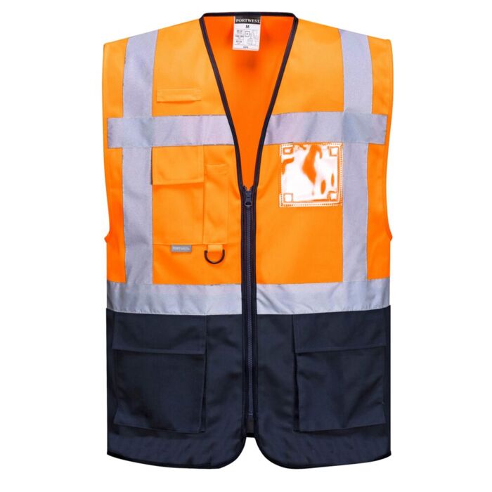 Portwest Warsaw Executive Vest Orange Thumbnail