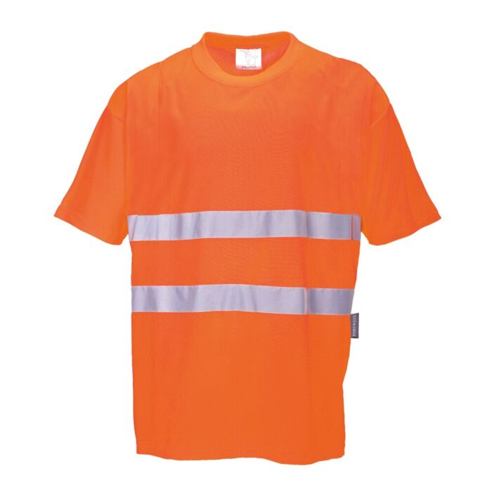 Portwest Cotton Comfort T-Shirt Orange Thumbnail