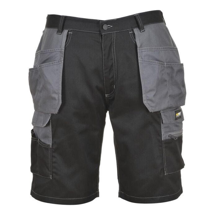 Portwest Granite Holster Shorts Black/Grey Thumbnail