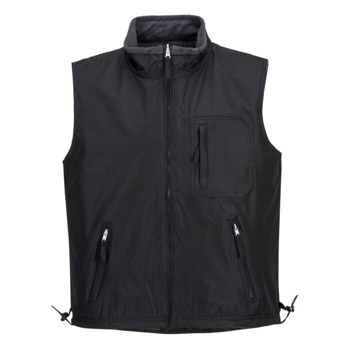 Portwest Reversible Bodywarmer RS Black Thumbnail
