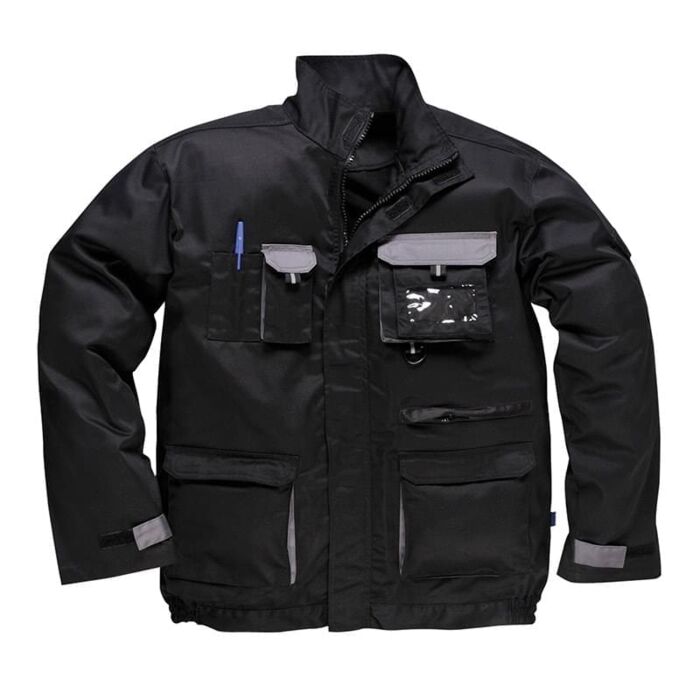 Portwest Contrast Jacket Black Thumbnail