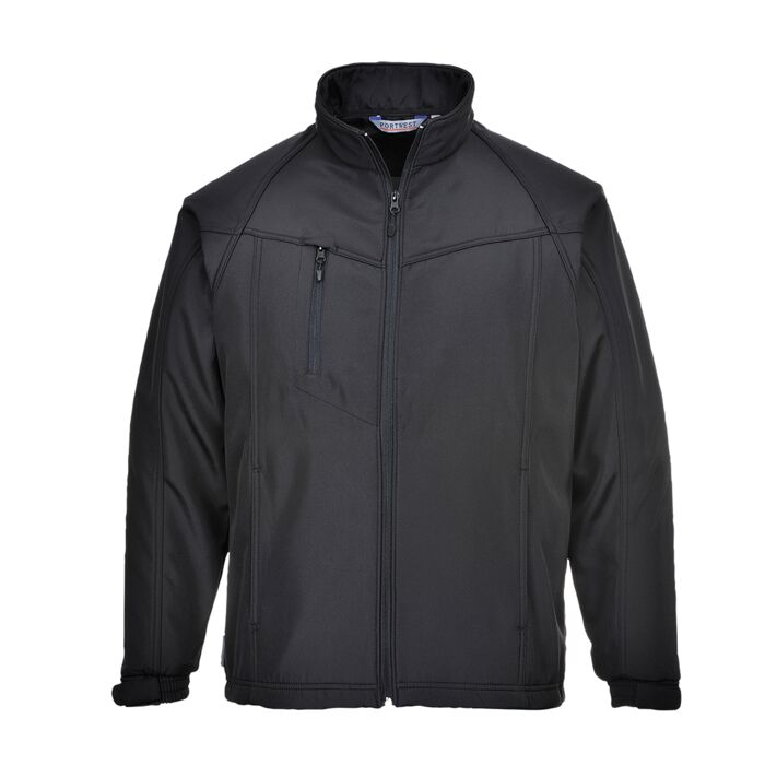 Portwest Oregon Softshell Jacket Black Thumbnail