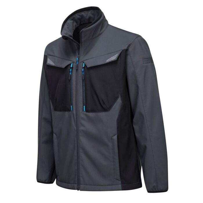 Portwest WX3 Softshell Jacket Metal Grey Thumbnail