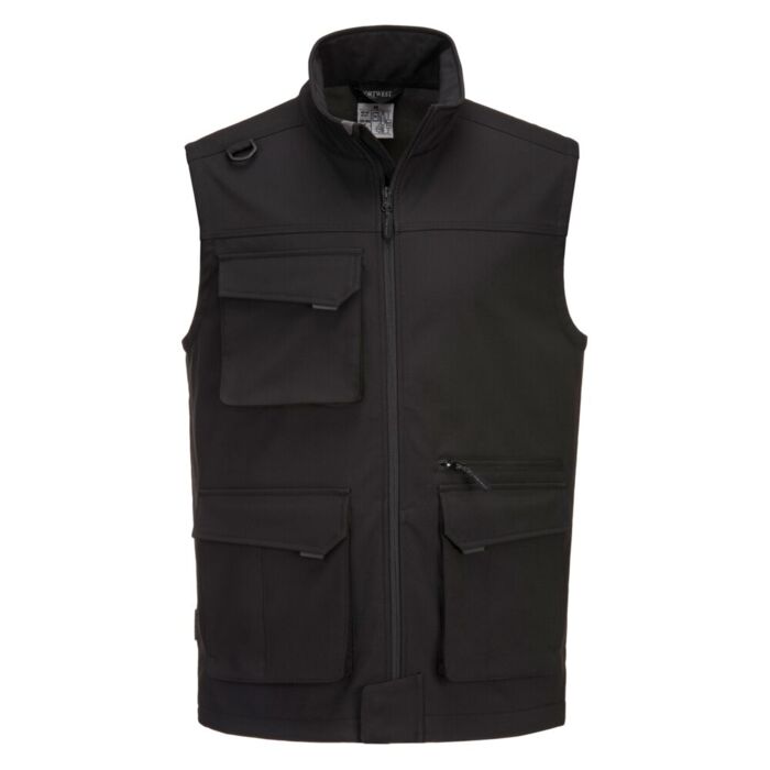 Portwest KX3 Softshell Gilet (3L) Black Thumbnail