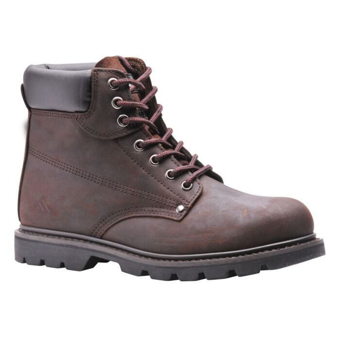 Portwest Welted Safety Boot SB  39/6 Brown Thumbnail