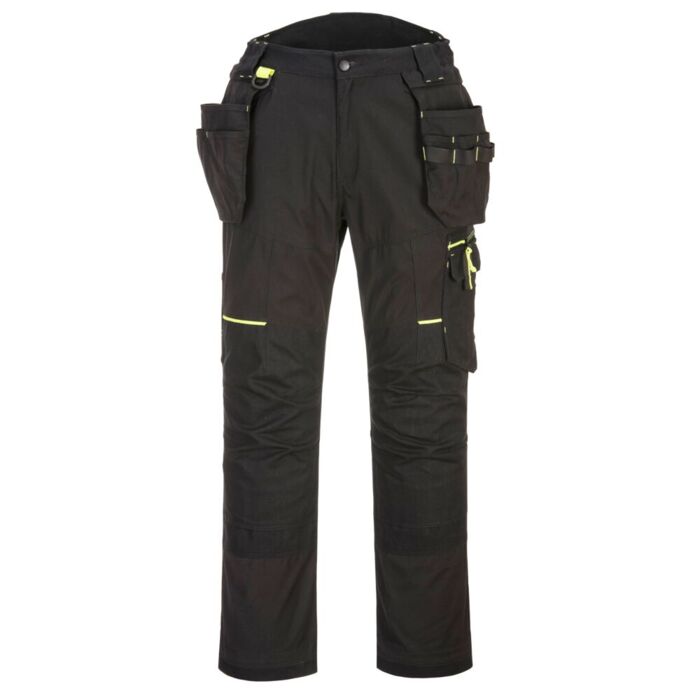 Portwest WX3 Eco Stretch Holster Trouser Black Thumbnail