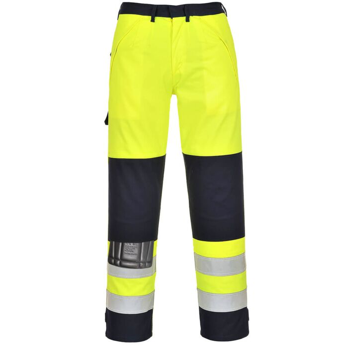 Portwest Hi-Vis Multinorm Trousers Yellow Thumbnail