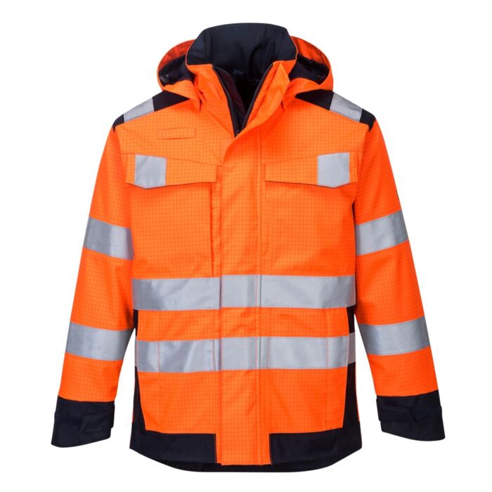 Portwest Modaflame Multi Arc Jacket Orange Thumbnail