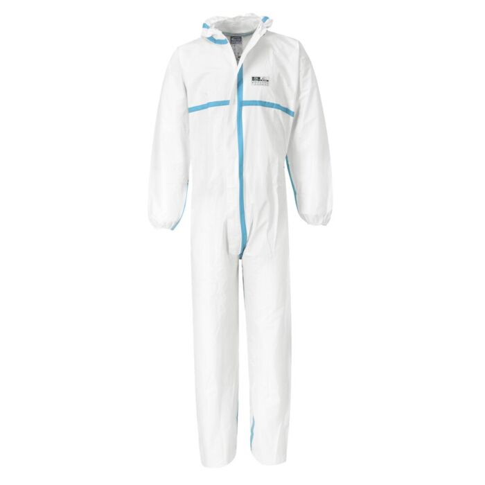 Portwest Biztex 4/5/6 Coverall (50pcs) White Thumbnail