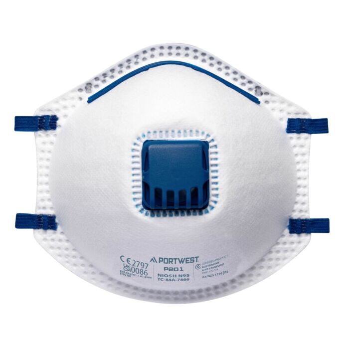 Portwest FFP2 Valved Respirator (Pk10) Thumbnail