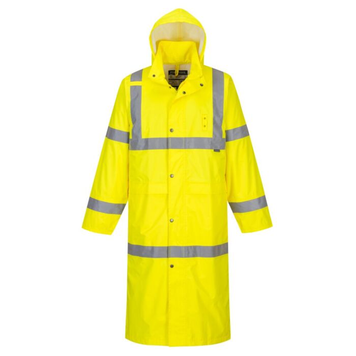 Portwest Hi-Vis Coat 122cm Yellow Thumbnail