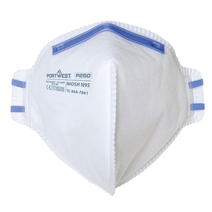 Portwest FFP2 Fold Flat Respirator (Pk20) Thumbnail