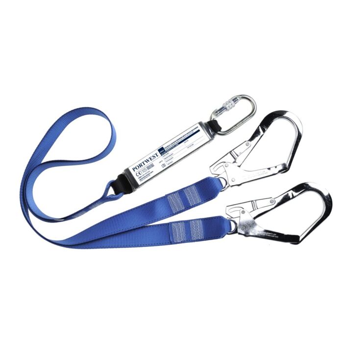 Portwest Double Webbing 1.8m Lanyard With Shock Absorber Thumbnail