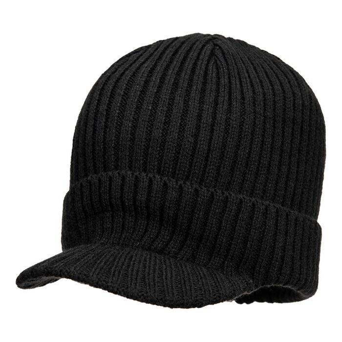 Portwest Beanie Hat with Peak Thumbnail