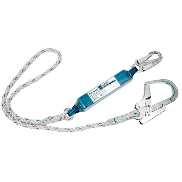 Portwest Single 1.8m Lanyard With Shock Absorber Thumbnail