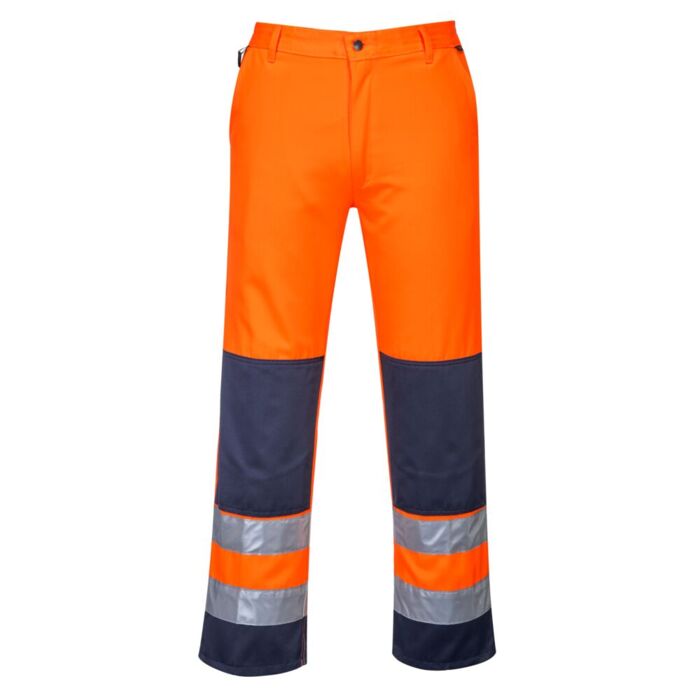 Portwest Seville Hi-Vis Trousers Orange Thumbnail